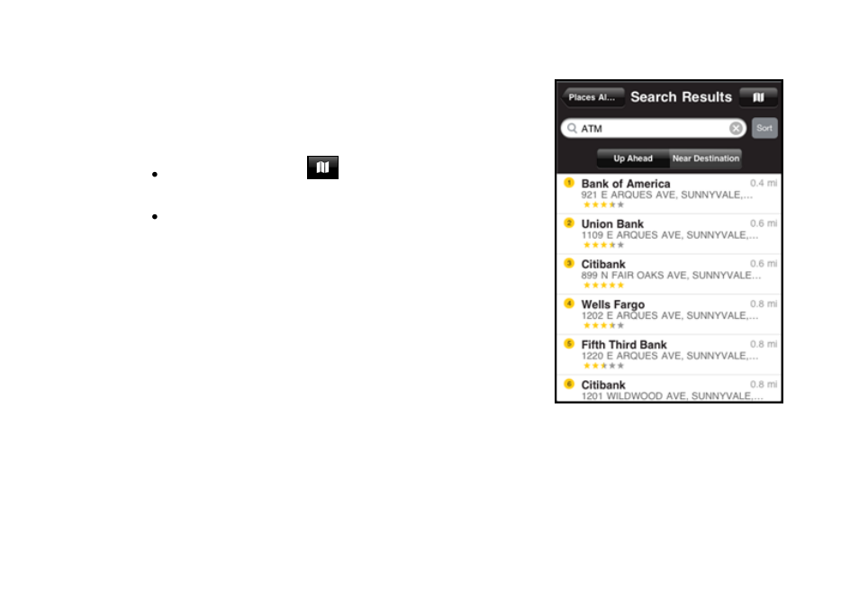 Telenav for iPhone (open market) Supported Devices: v7.0 User Manual | Page 72 / 153