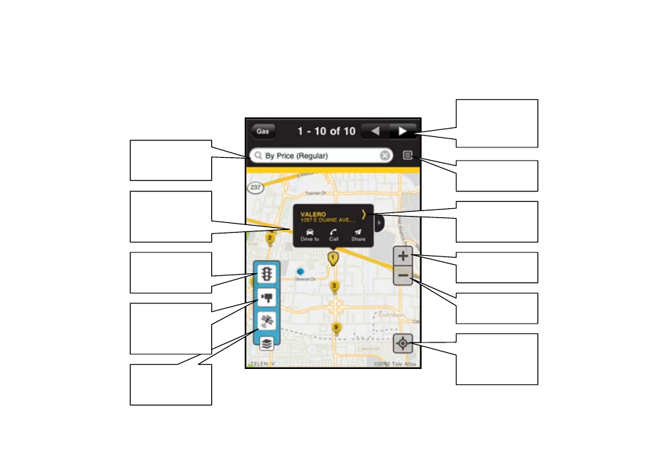 Telenav for iPhone (open market) Supported Devices: v7.0 User Manual | Page 95 / 153