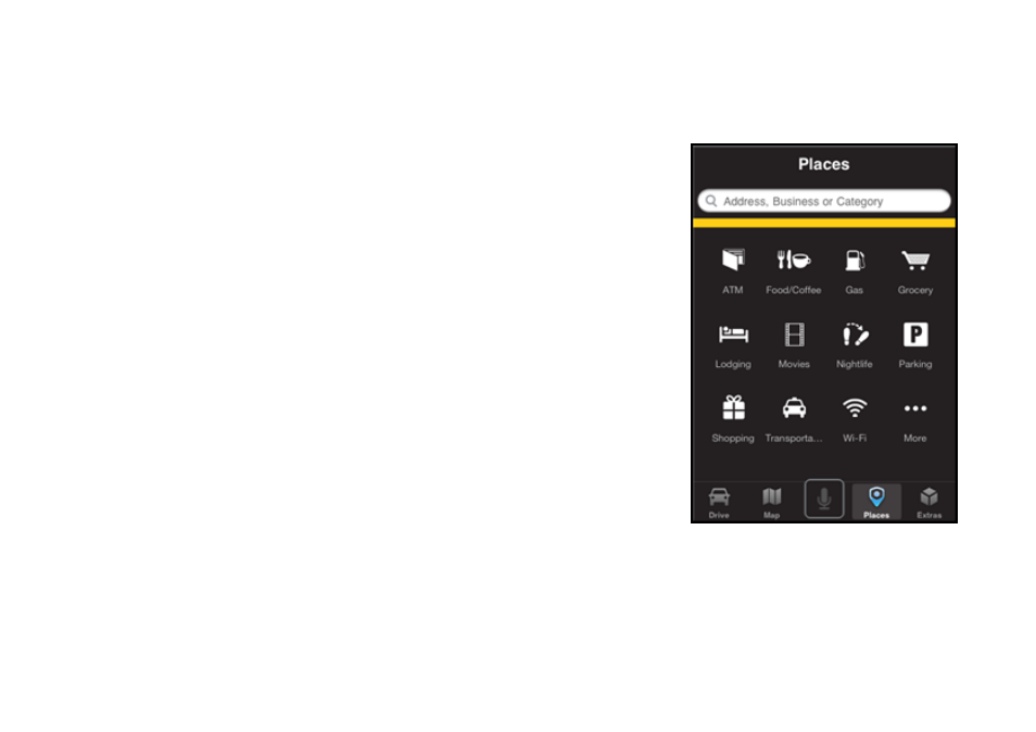 8 search nearby | Telenav for iPhone (open market) Supported Devices: v7.0 User Manual | Page 98 / 153