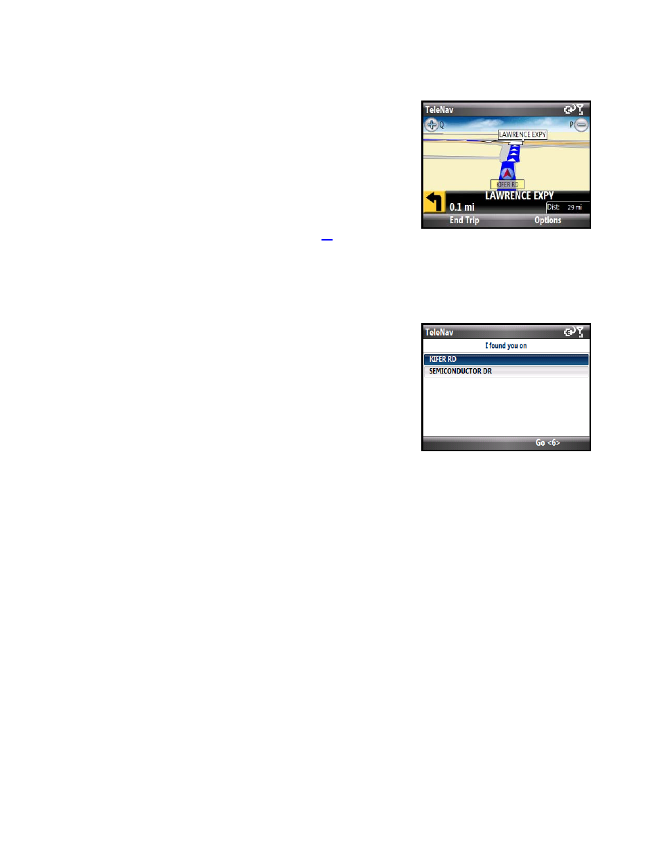 Initial driving directions, Gps origin refinement, Audible guidance tones | Miss a turn | Telenav for Cincinnati Bell Supported Devices: v5.2 for Windows Mobile smartphones Users Guide User Manual | Page 24 / 55