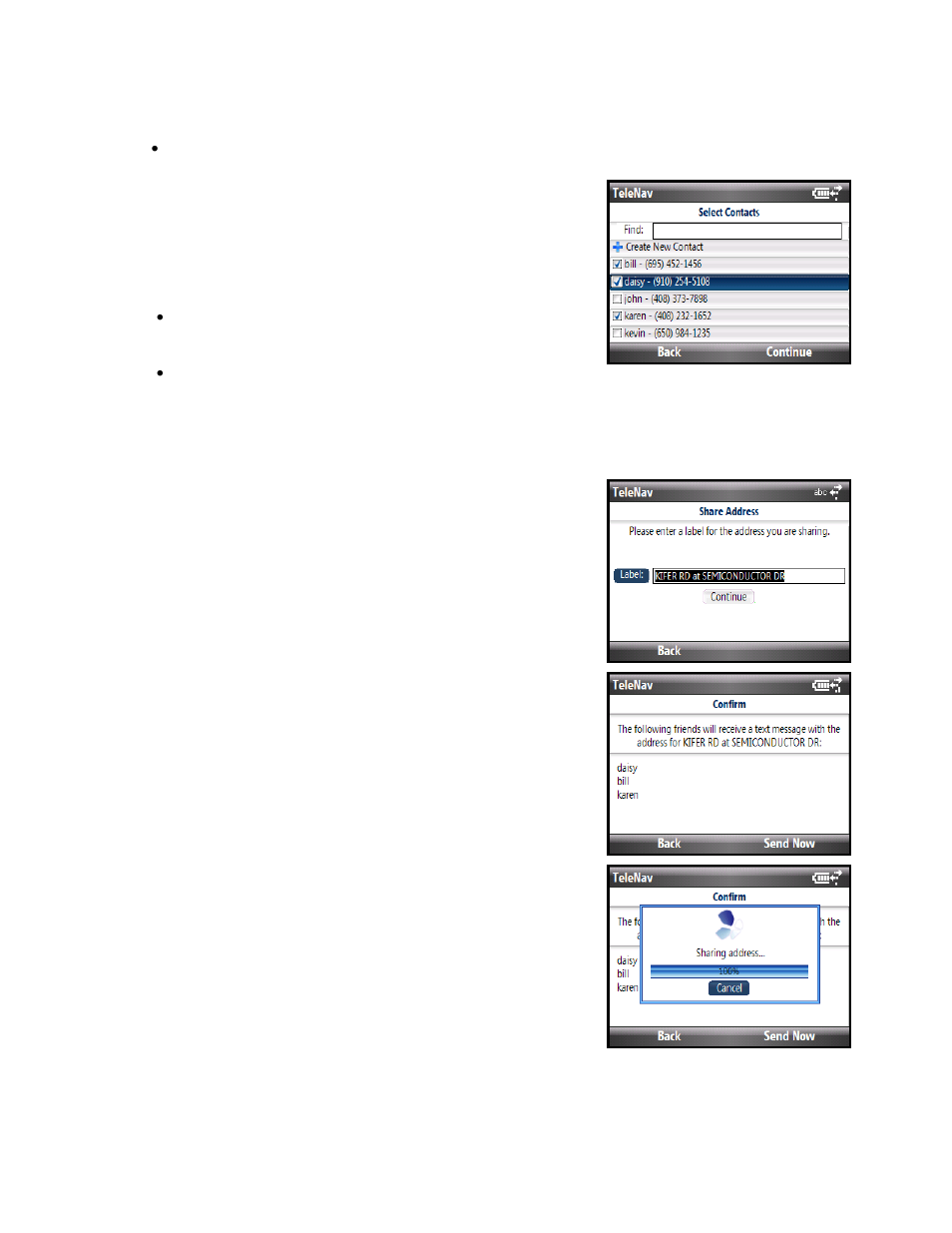 Telenav for Cincinnati Bell Supported Devices: v5.2 for Windows Mobile smartphones Users Guide User Manual | Page 37 / 55