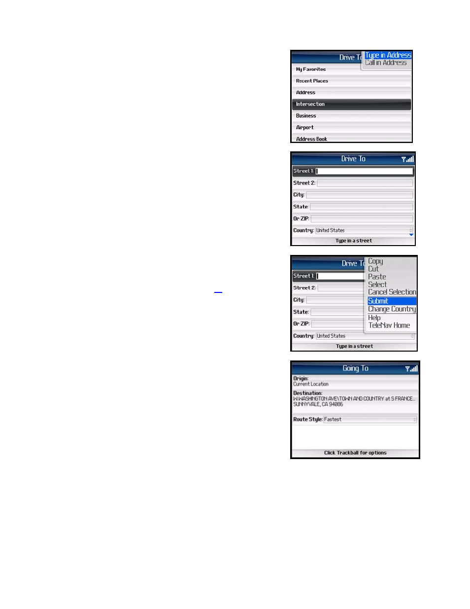 Telenav for Cincinnati Bell Supported Devices: v5.1 for BlackBerry smartphones Users Guide User Manual | Page 22 / 51