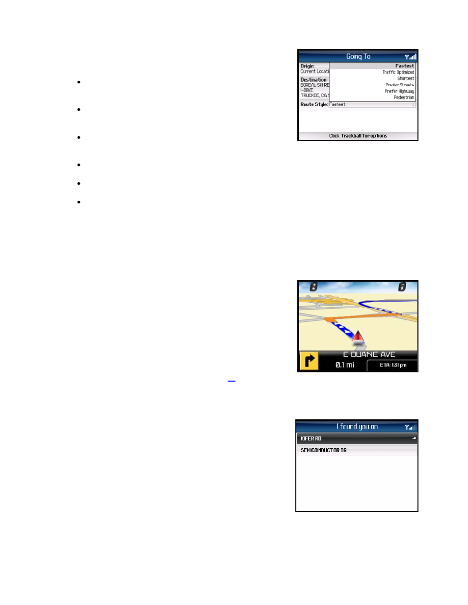 Telenav for Cincinnati Bell Supported Devices: v5.1 for BlackBerry smartphones Users Guide User Manual | Page 25 / 51