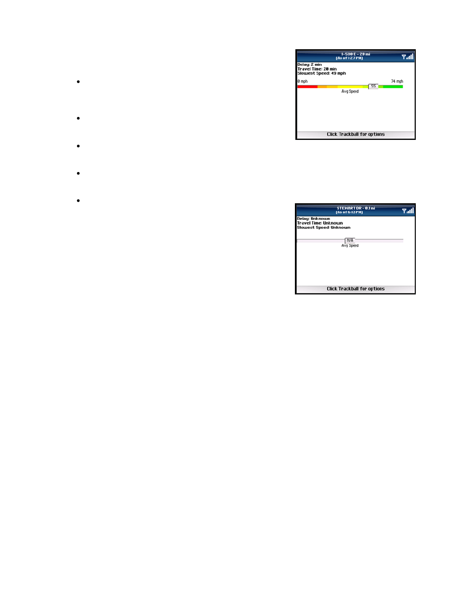 Telenav for Cincinnati Bell Supported Devices: v5.1 for BlackBerry smartphones Users Guide User Manual | Page 30 / 51