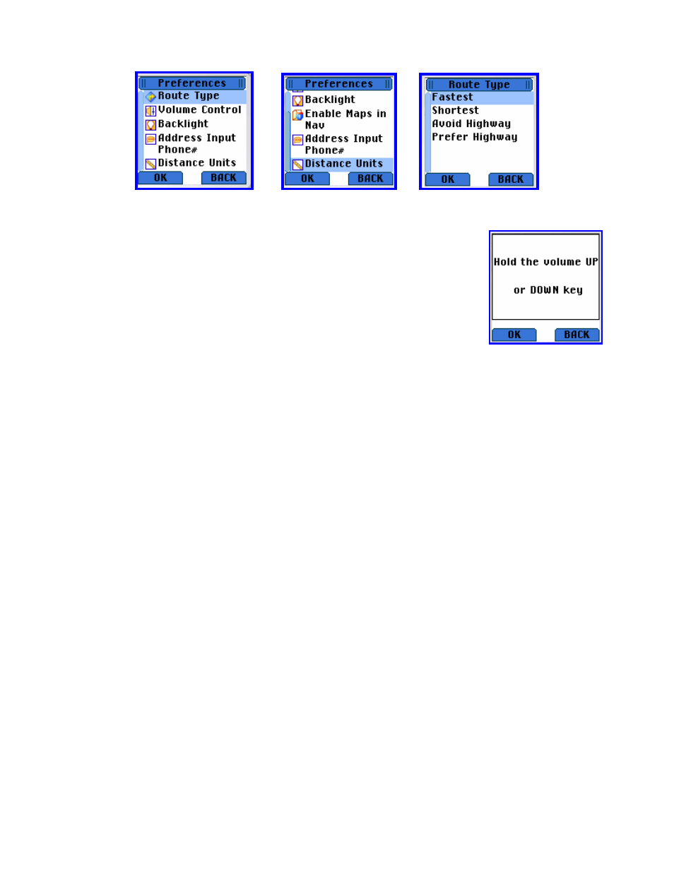 Address entry, Voice address input | Telenav for Boost Mobile Supported Devices: v3.7 for Motorola i285, i415, i455, 730, i830, i860 User Manual | Page 22 / 32