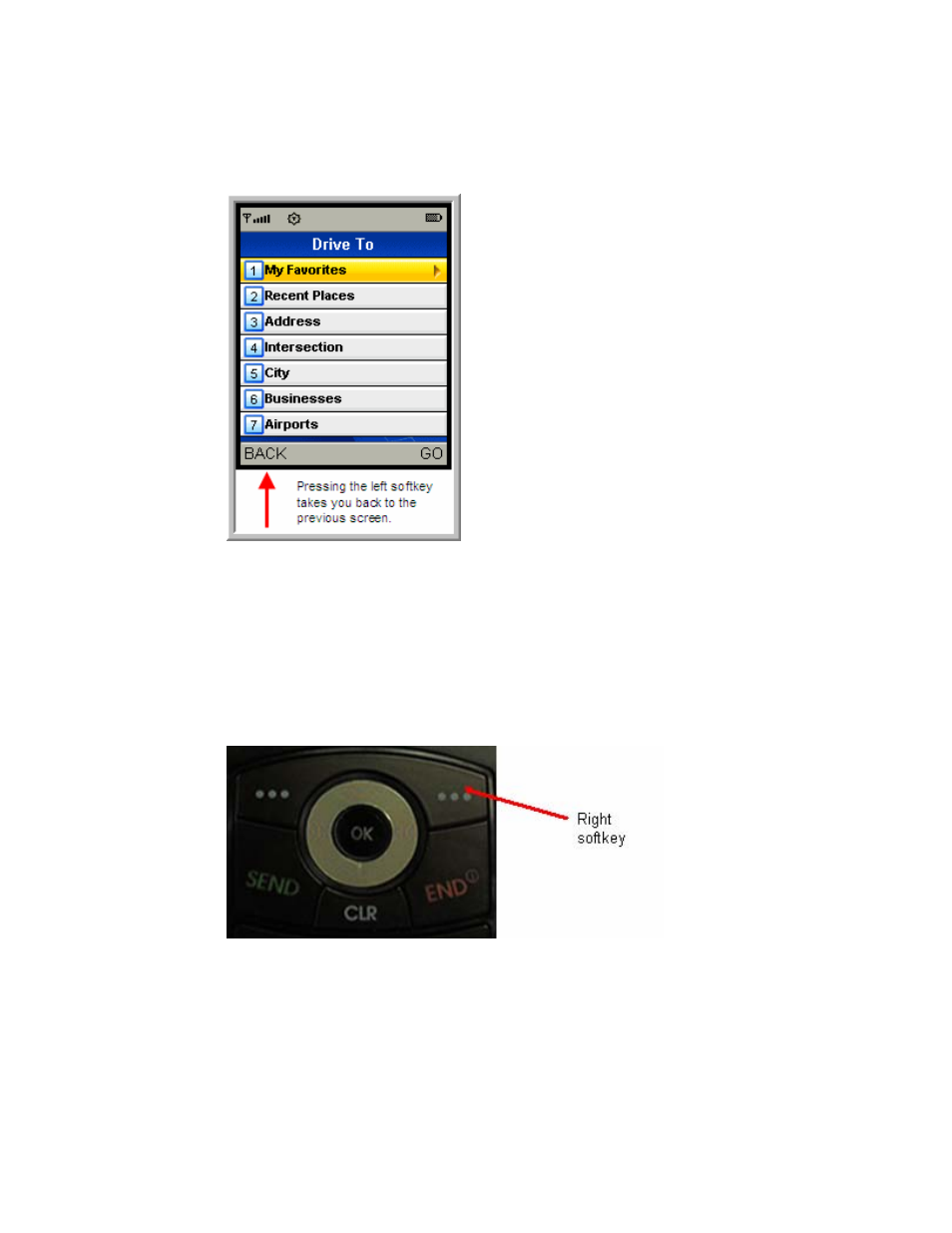 Telenav for Alltel Supported Devices: v5.0 for Samsung u520 User Manual | Page 7 / 44