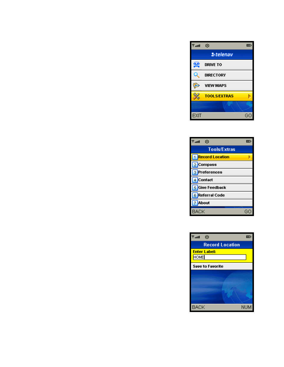 Telenav for Alltel Supported Devices: v5.0 for Samsung r510 User Manual | Page 26 / 45