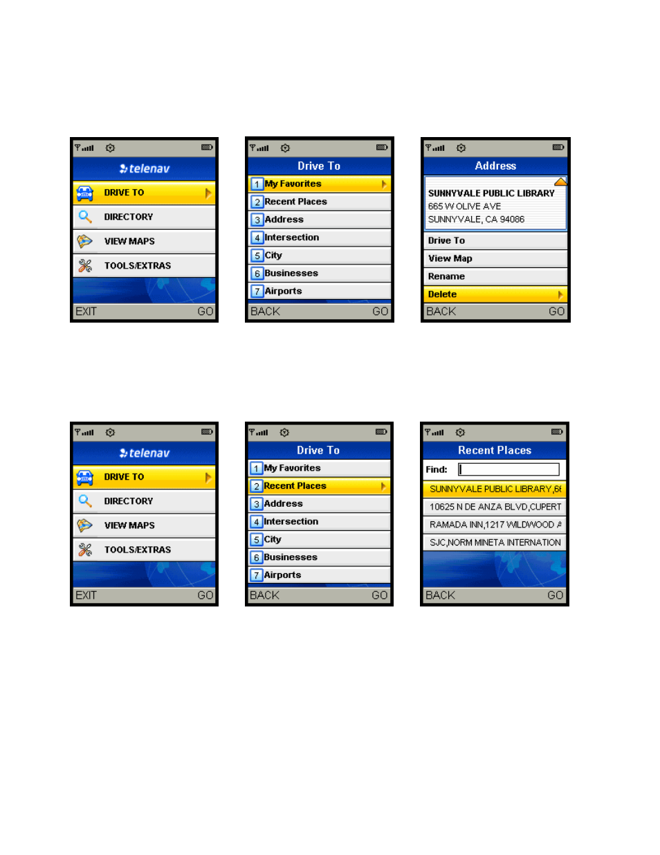 Telenav for Alltel Supported Devices: v5.0 for Samsung r510 User Manual | Page 27 / 45