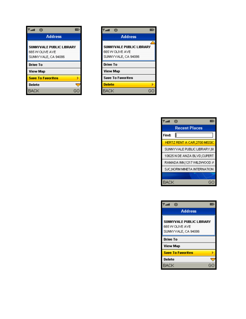 Telenav for Alltel Supported Devices: v5.0 for Samsung r510 User Manual | Page 28 / 45