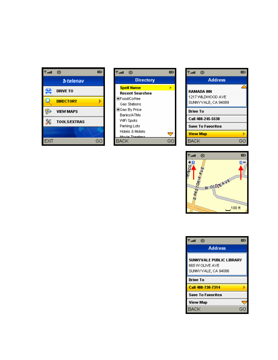 Telenav for Alltel Supported Devices: v5.0 for Samsung r510 User Manual | Page 32 / 45