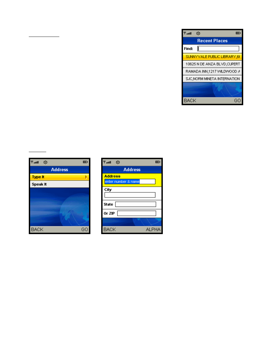 Telenav for Alltel Supported Devices: v5.0 for Samsung SCH-R500 Hue User Manual | Page 15 / 45