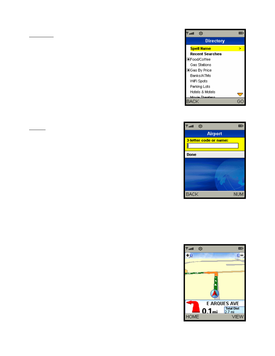Telenav for Alltel Supported Devices: v5.0 for Samsung SCH-R500 Hue User Manual | Page 17 / 45