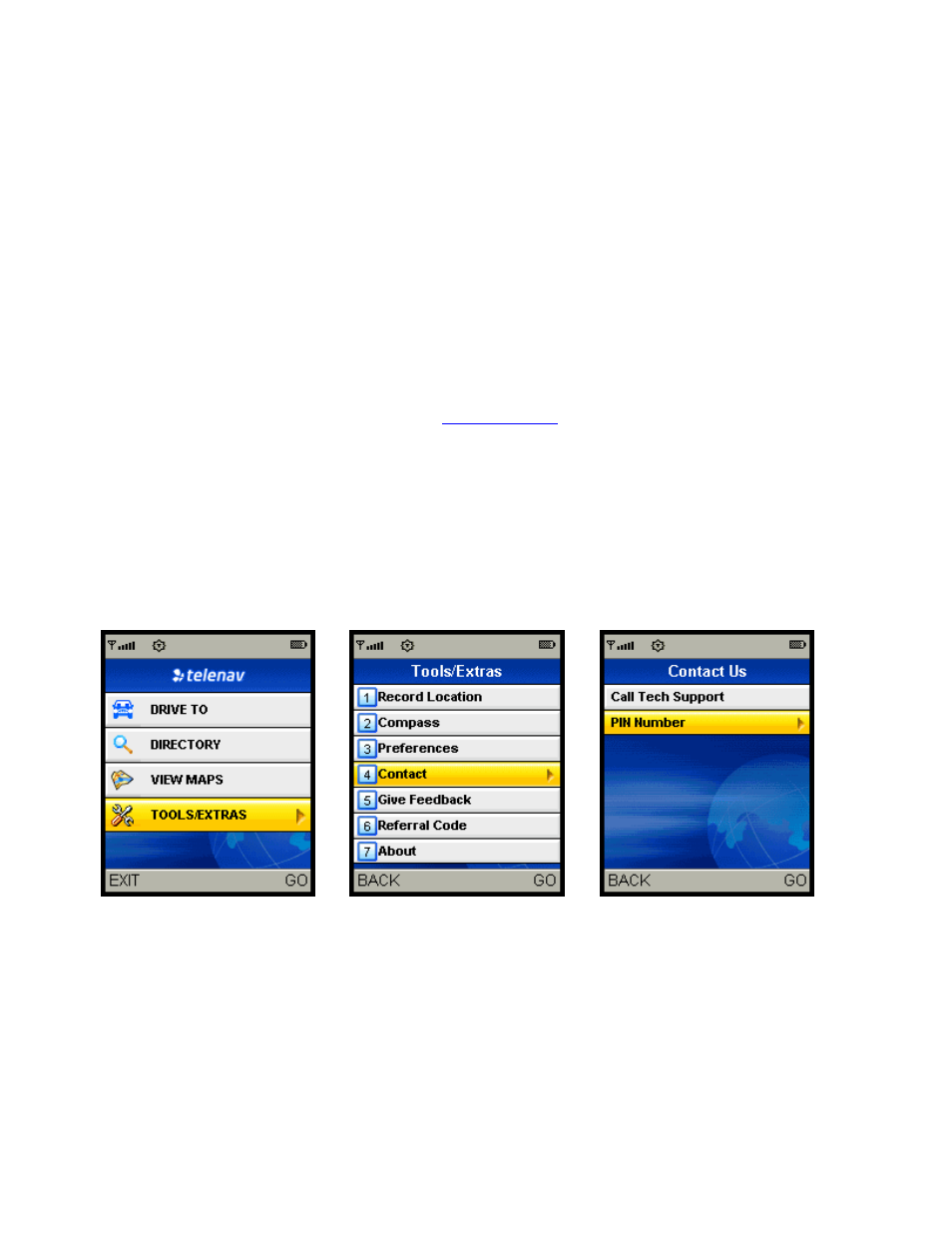 Telenav for Alltel Supported Devices: v5.0 for Samsung SCH-R500 Hue User Manual | Page 33 / 45