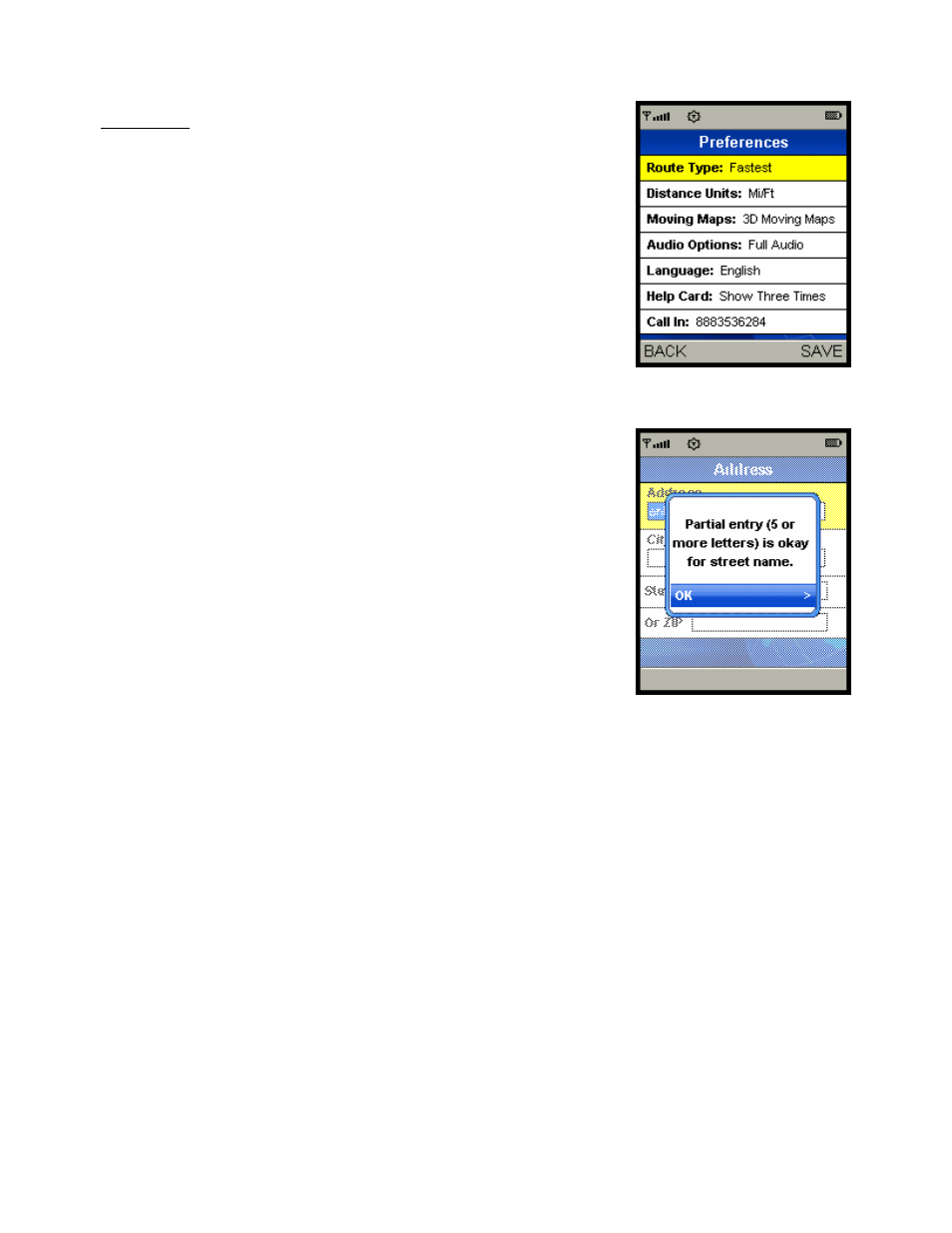 Telenav for Alltel Supported Devices: v5.0 for Samsung SCH-R500 Hue User Manual | Page 39 / 45