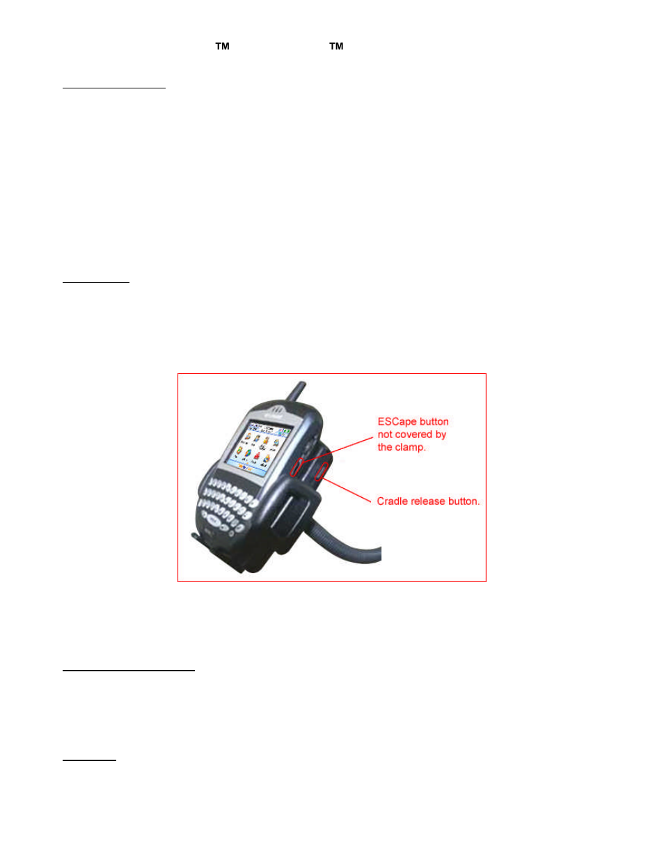 Telenav for AT&T Supported Devices: Mobile Mount for BlackBerry smartphones User Manual | 1 page