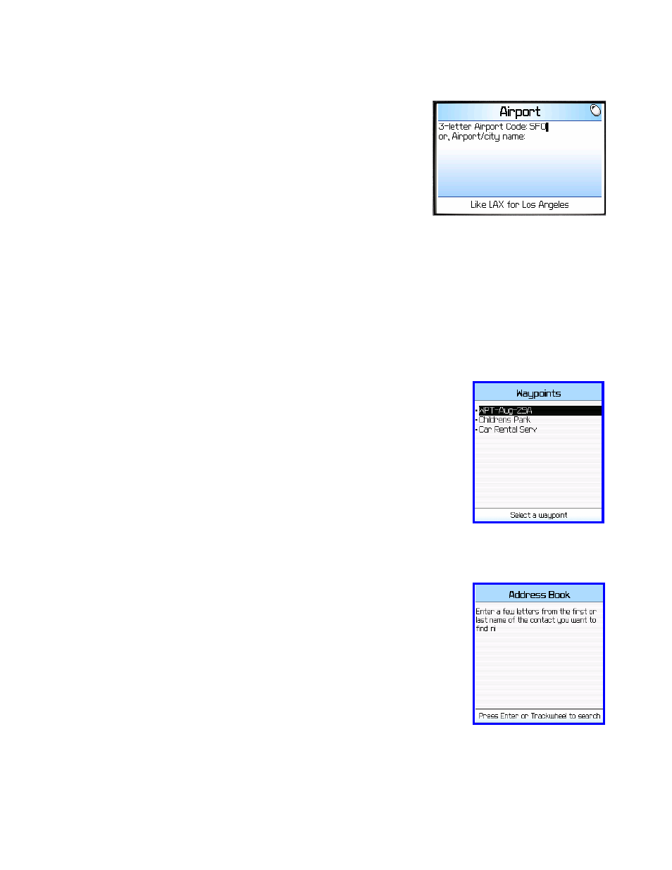 Telenav for Nextel Supported Devices: v4.1 for BlackBerry 7100i User Manual | Page 17 / 35