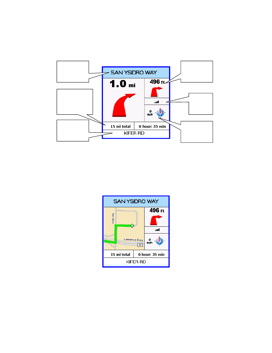 Telenav for Nextel Supported Devices: v4.1 for BlackBerry 7100i User Manual | Page 23 / 35