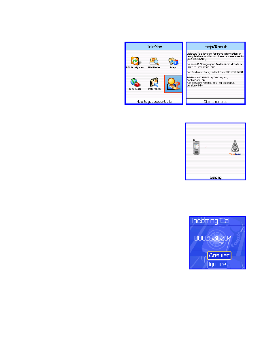 Telenav for Nextel Supported Devices: v4.1 for BlackBerry 7100i User Manual | Page 29 / 35