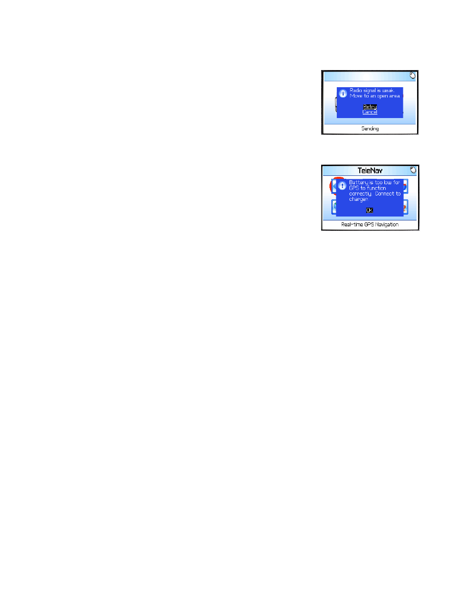 Telenav for Nextel Supported Devices: v4.1 for BlackBerry 7100i User Manual | Page 32 / 35