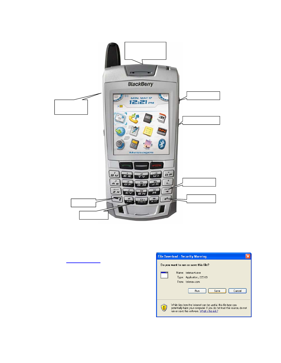 Telenav for Nextel Supported Devices: v4.1 for BlackBerry 7100i User Manual | Page 9 / 35