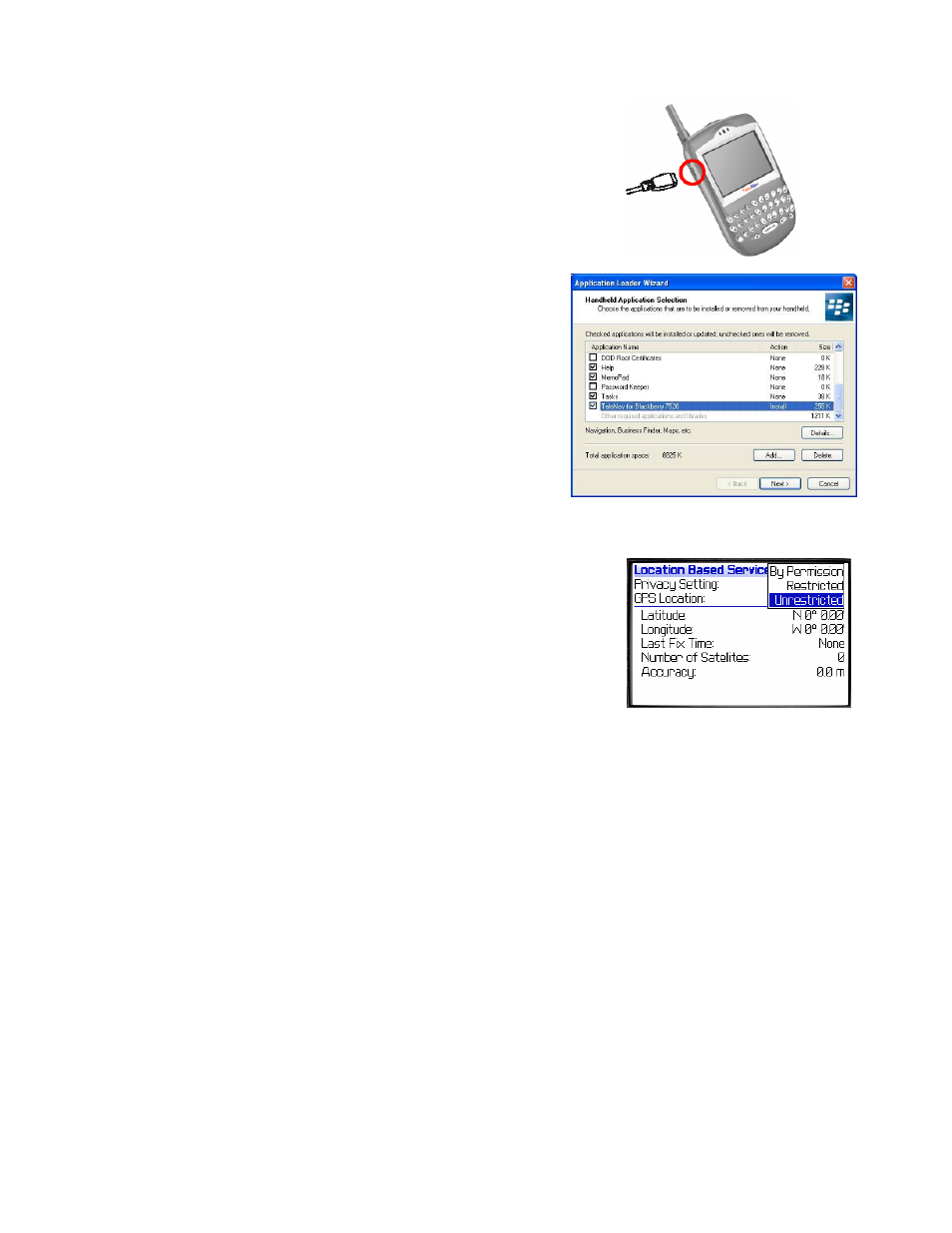 Telenav for Nextel Supported Devices: v4.0 for BlackBerry 7520 User Manual | Page 10 / 32