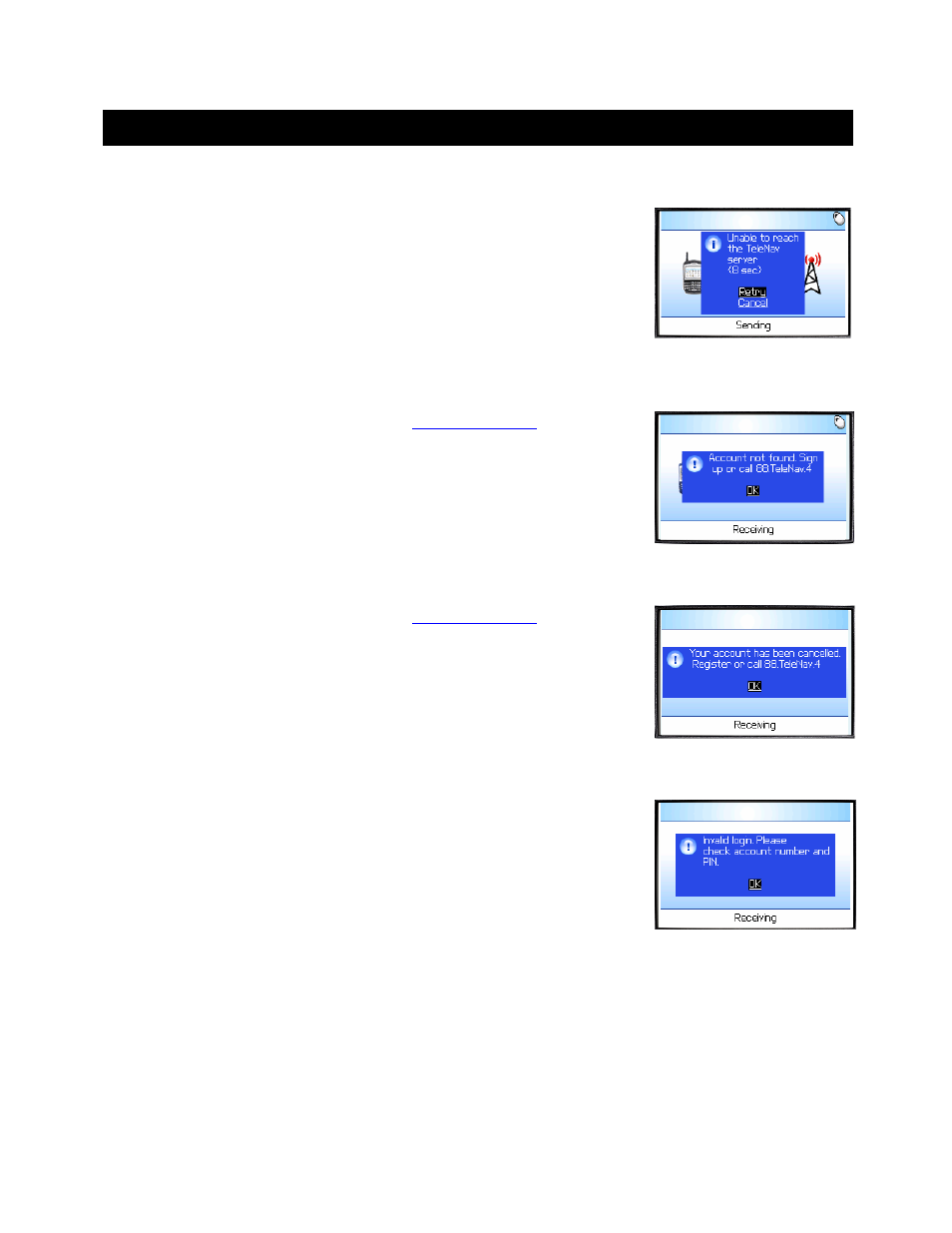 Telenav for Nextel Supported Devices: v4.0 for BlackBerry 7520 User Manual | Page 27 / 32