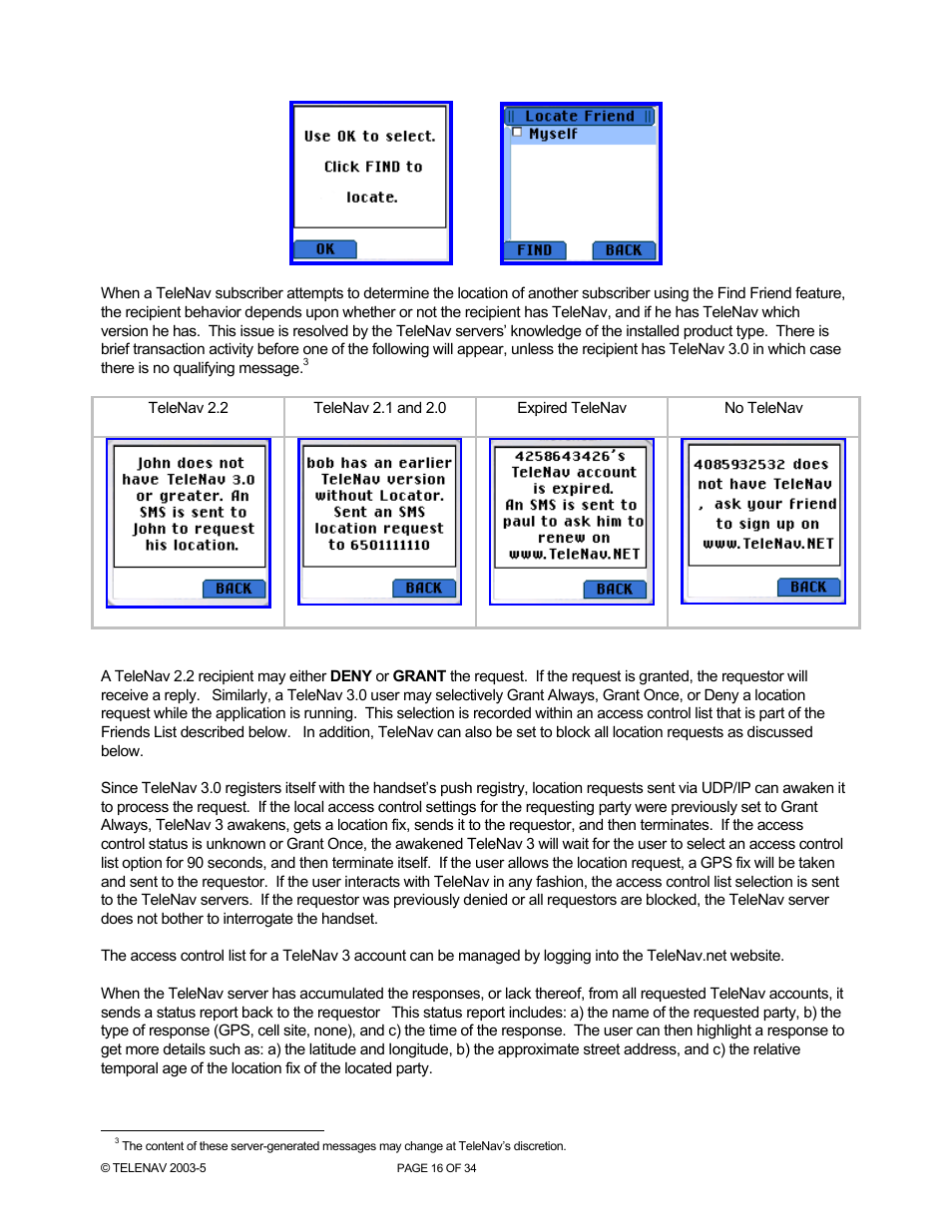 Telenav for Nextel Supported Devices: v3.0 for Motorola i860 User Manual | Page 16 / 34