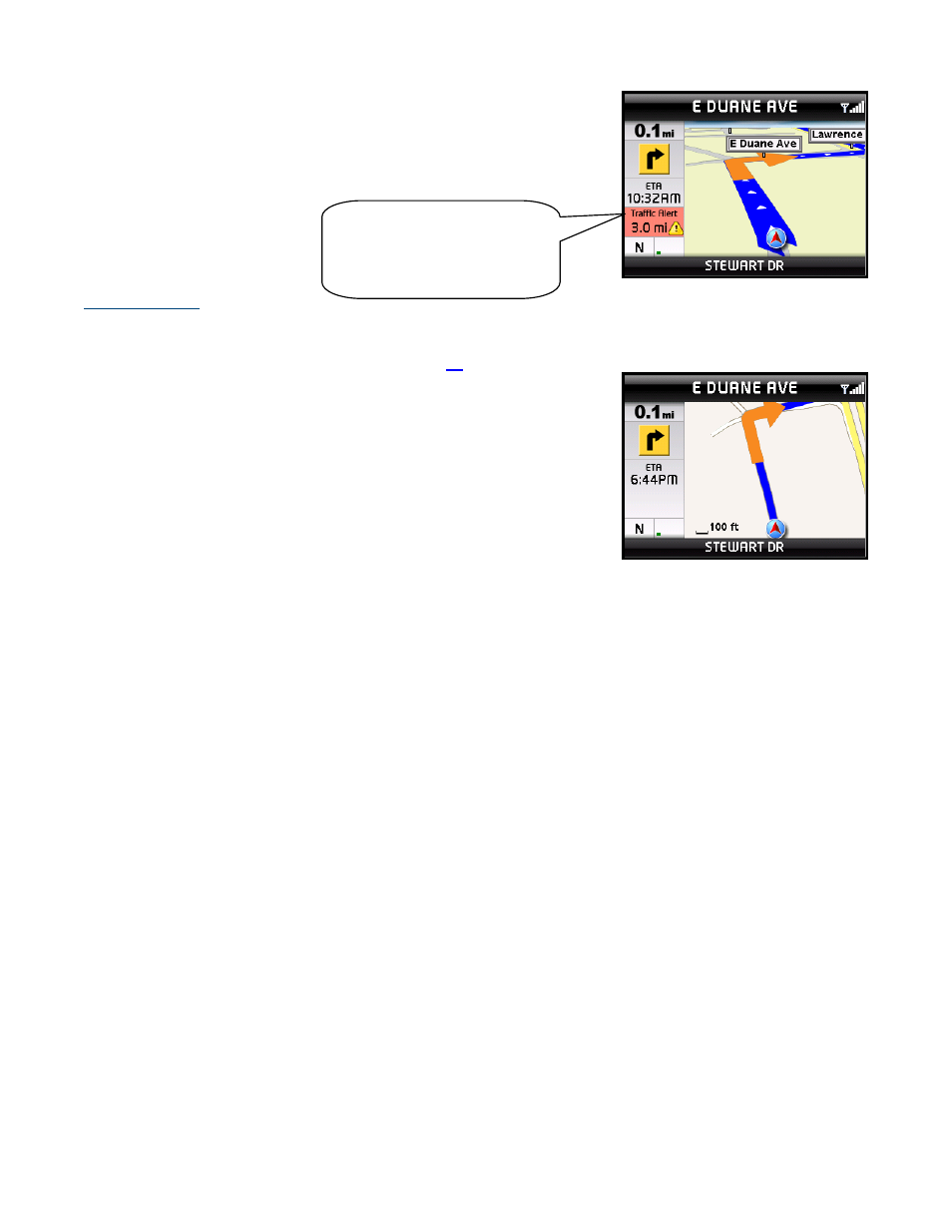 2d moving map | Telenav for Sprint Supported Devices: v5.5 for BlackBerry 8830, 8330, 8130 User Manual | Page 32 / 68