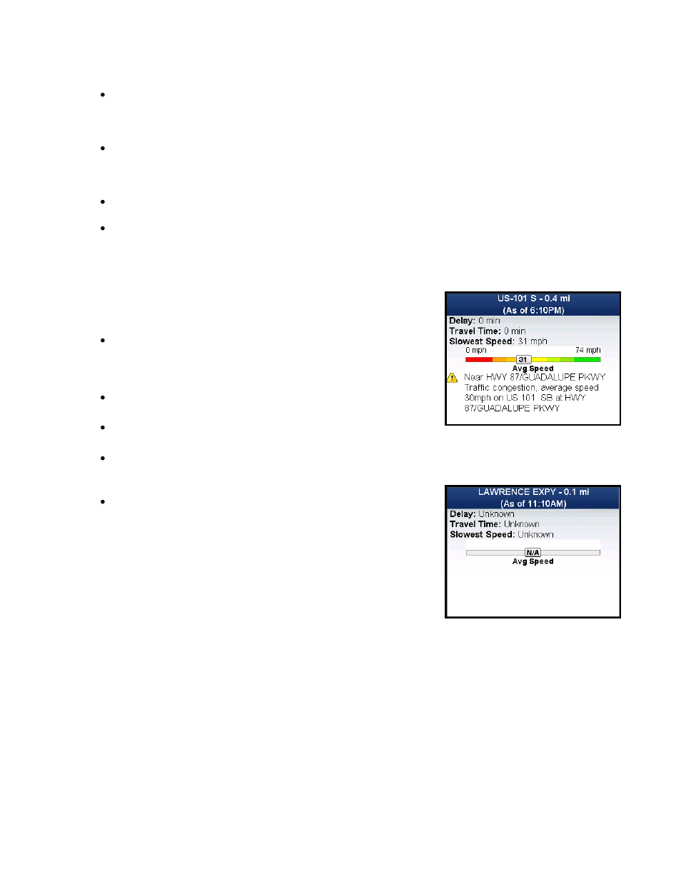 Telenav for Sprint Supported Devices: v5.5 for BlackBerry 8830, 8330, 8130 User Manual | Page 35 / 68