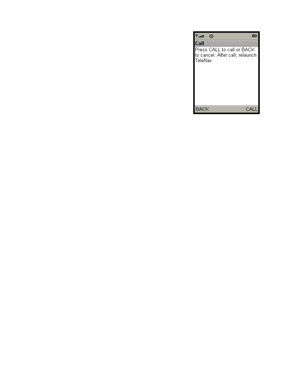 Telenav for Sprint Supported Devices: v5.2 for Samsung M500, M610; Sanyo M1, SCP-8400, Katana 6600 User Manual | Page 24 / 73