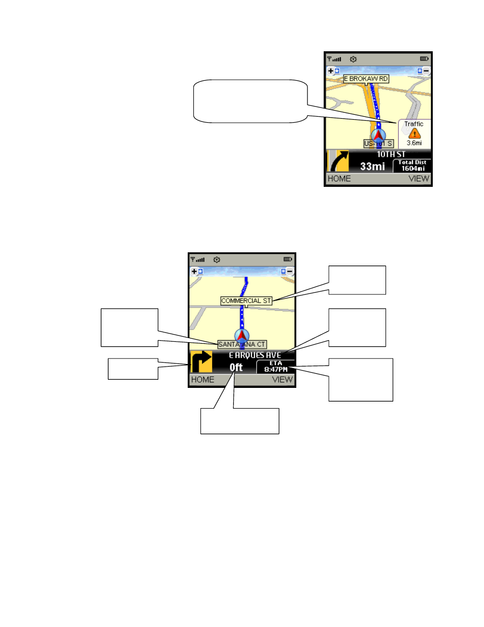 Telenav for Sprint Supported Devices: v5.2 for Samsung M500, M610; Sanyo M1, SCP-8400, Katana 6600 User Manual | Page 32 / 73