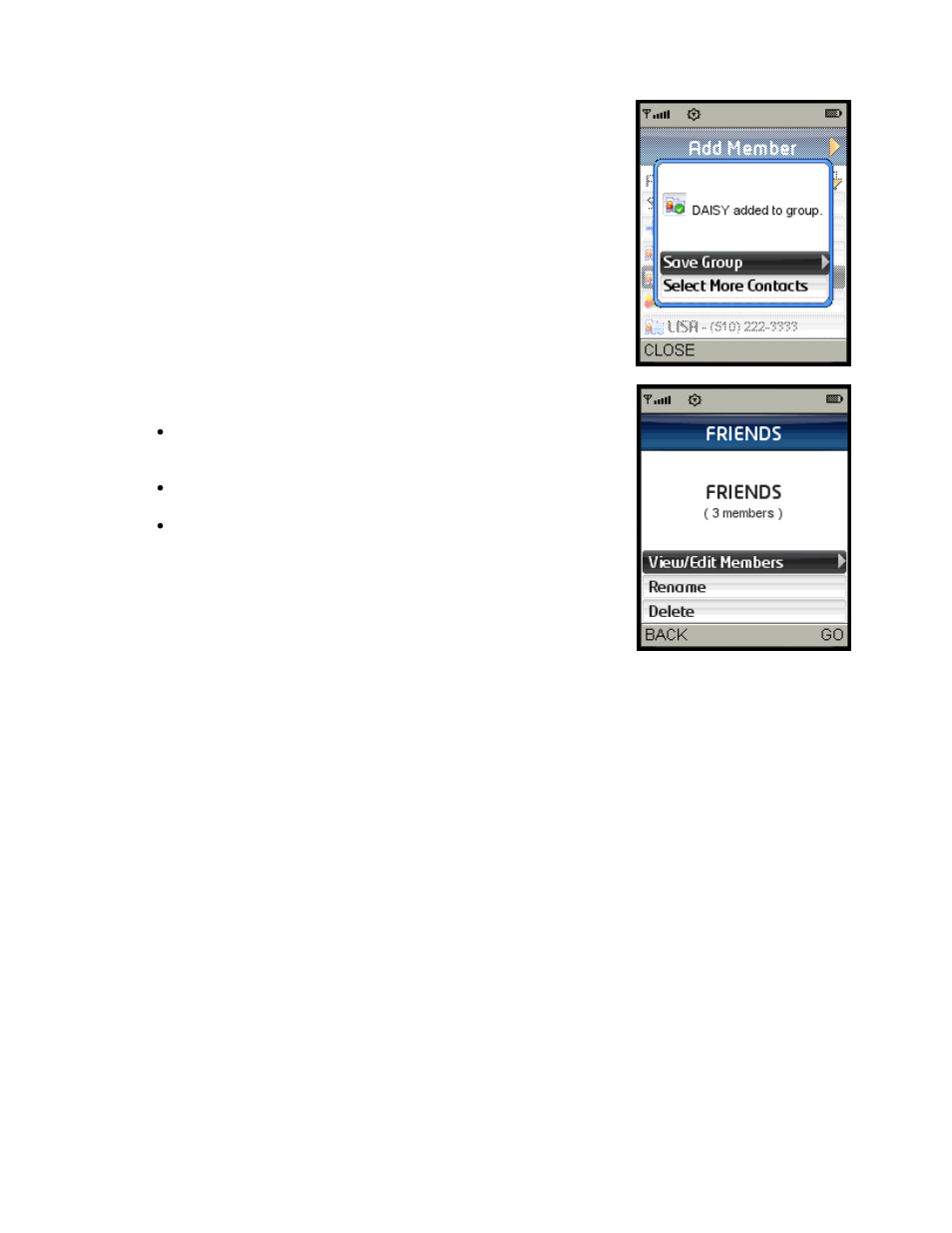 Telenav for Sprint Supported Devices: v5.2 for Samsung M500, M610; Sanyo M1, SCP-8400, Katana 6600 User Manual | Page 59 / 73