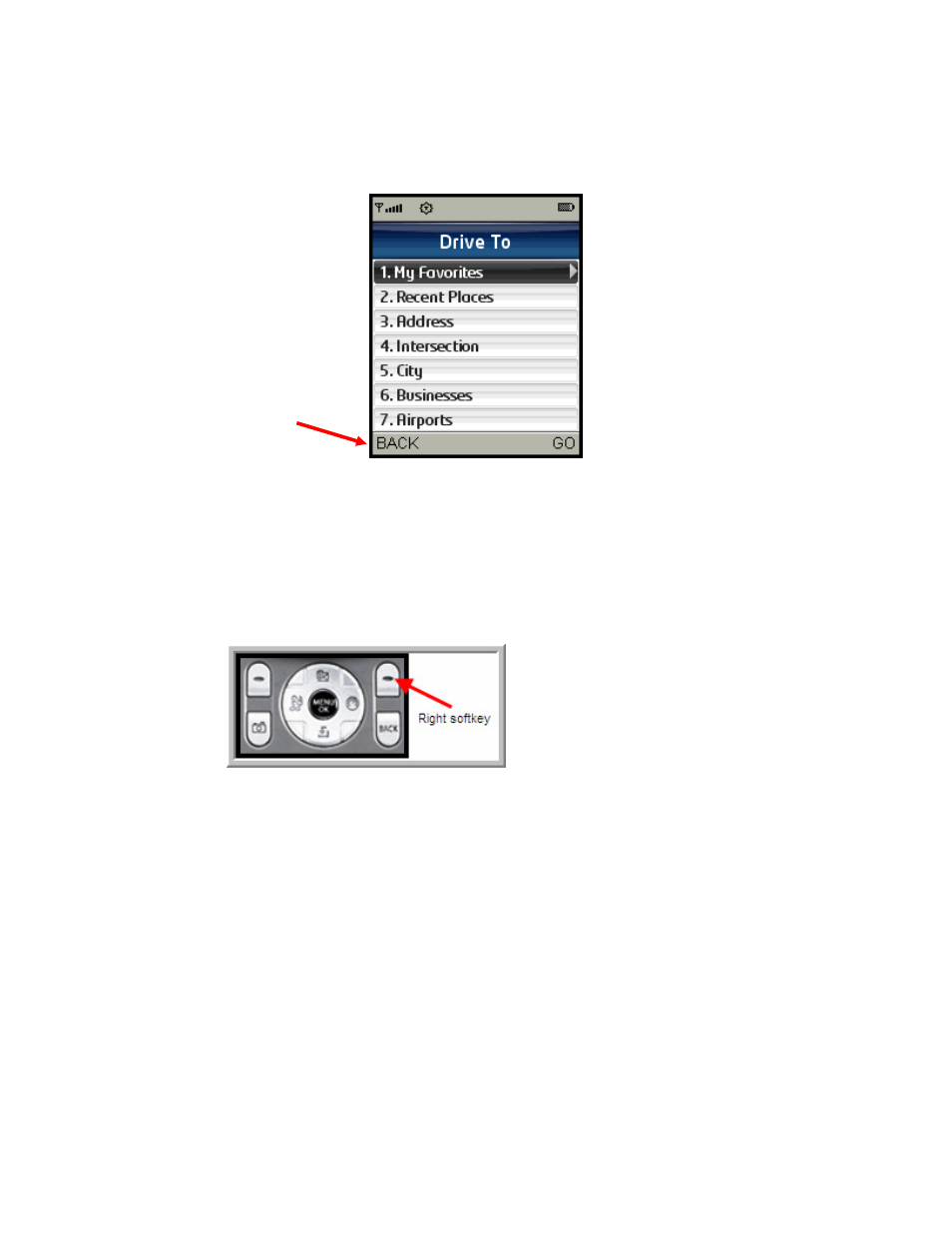 Telenav for Sprint Supported Devices: v5.2 for Samsung M500, M610; Sanyo M1, SCP-8400, Katana 6600 User Manual | Page 7 / 73