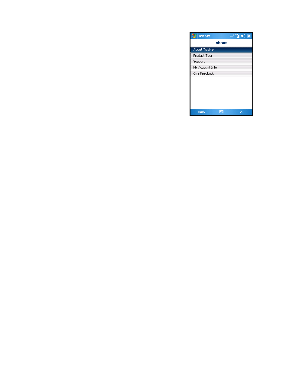 Telenav for Sprint Supported Devices: v5.2 for HTC Touch User Manual | Page 63 / 72