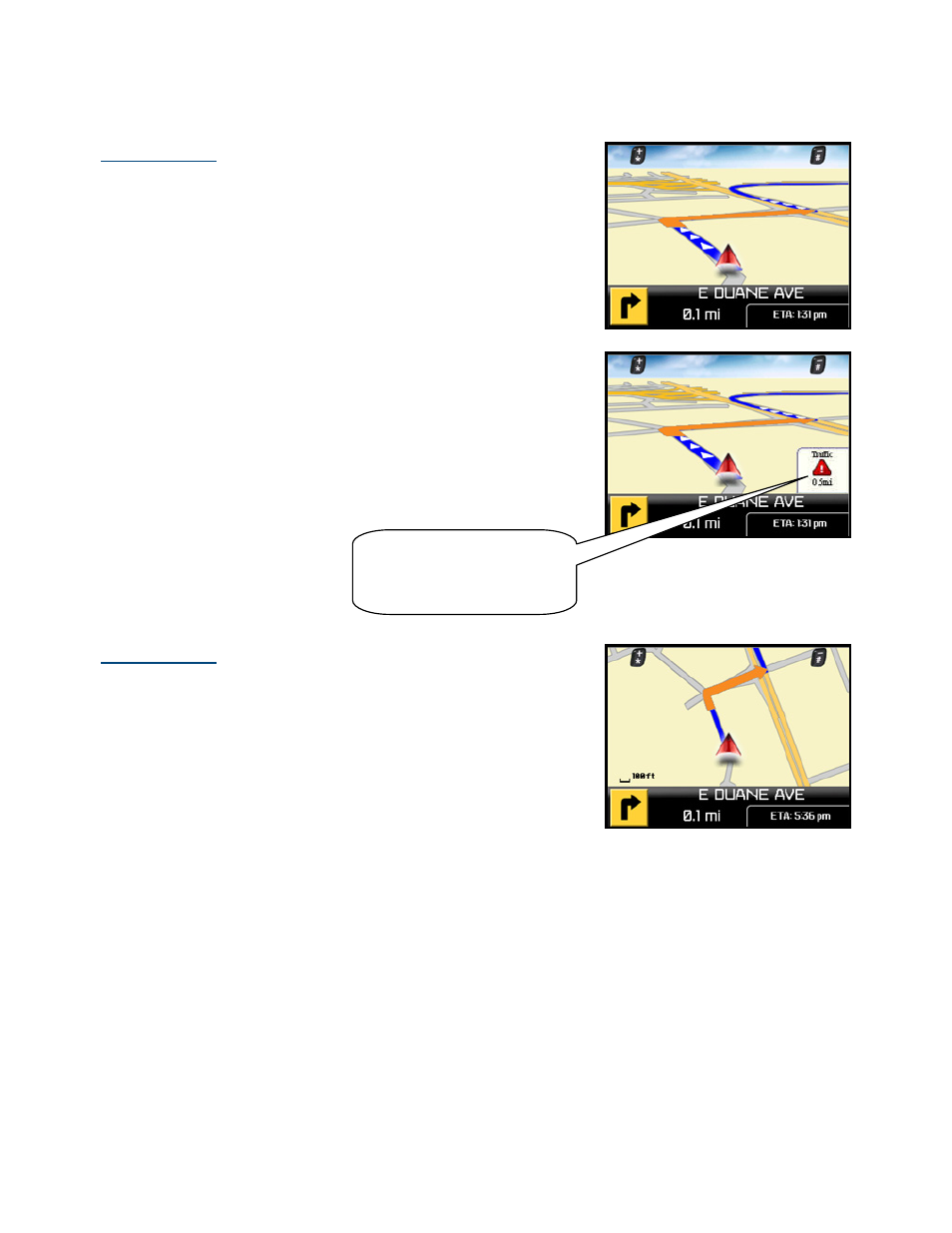 3d moving map, 2d moving map | Telenav for Sprint Supported Devices: v5.1 for BlackBerry 7130, 8130, 8350i, 8703, 8830 Users Guide User Manual | Page 30 / 55