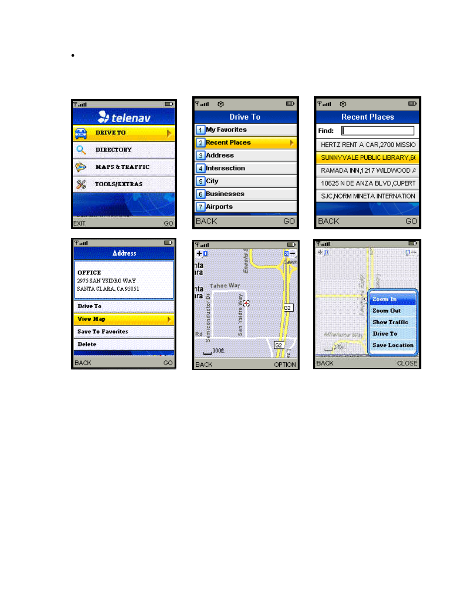 Telenav for Sprint Supported Devices: v5.1 for Sanyo Katana; Motorola RAZR, KRZR User Manual | Page 45 / 54