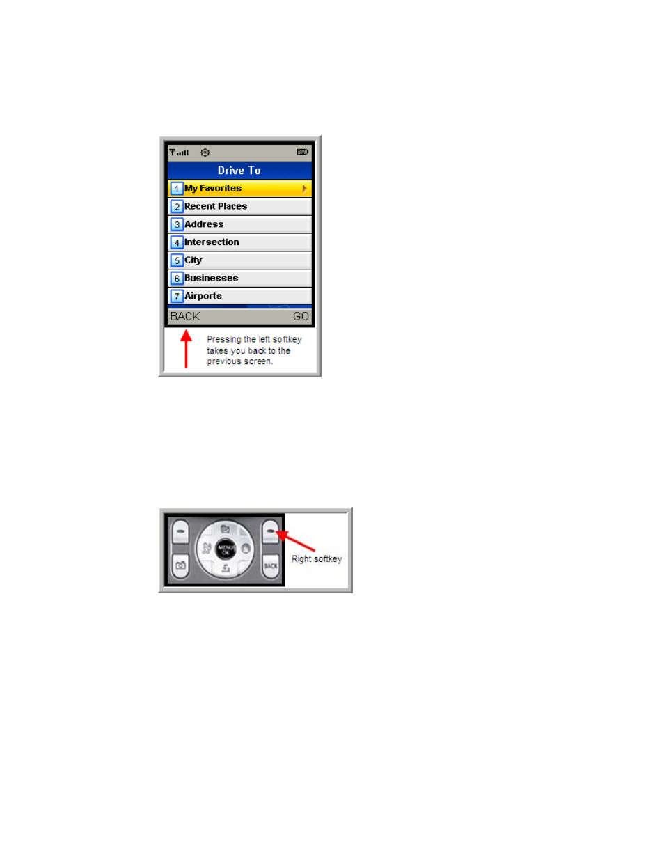 Telenav for Sprint Supported Devices: v5.1 for Sanyo Katana; Motorola RAZR, KRZR User Manual | Page 7 / 54