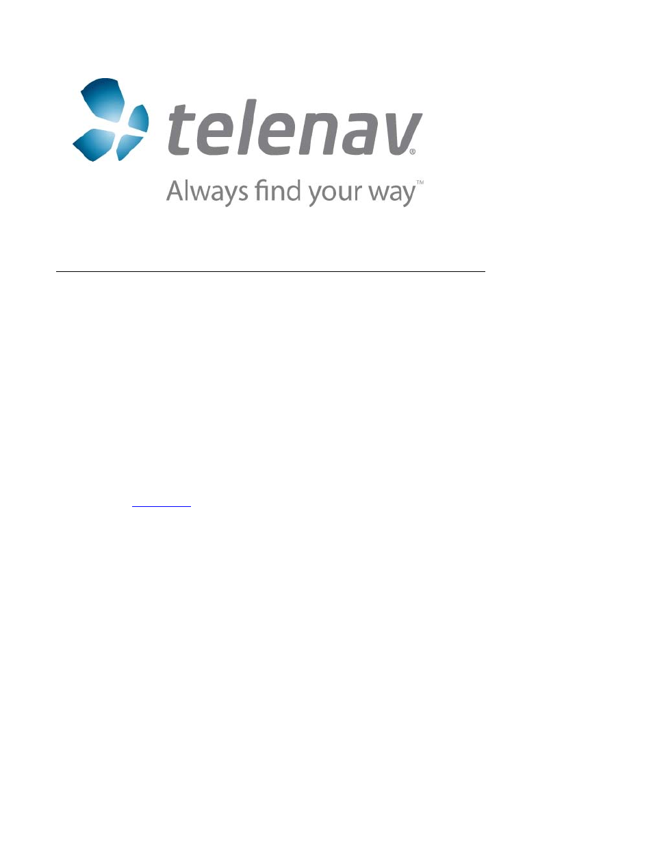 Telenav for Sprint Supported Devices: v5.0 for Motorola Q User Manual | 42 pages