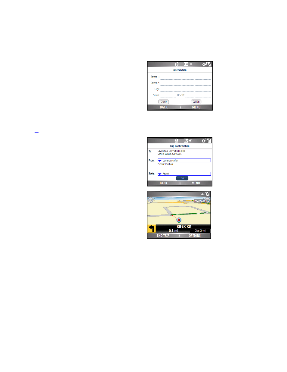 Telenav for Sprint Supported Devices: v5.0 for Motorola Q User Manual | Page 24 / 42