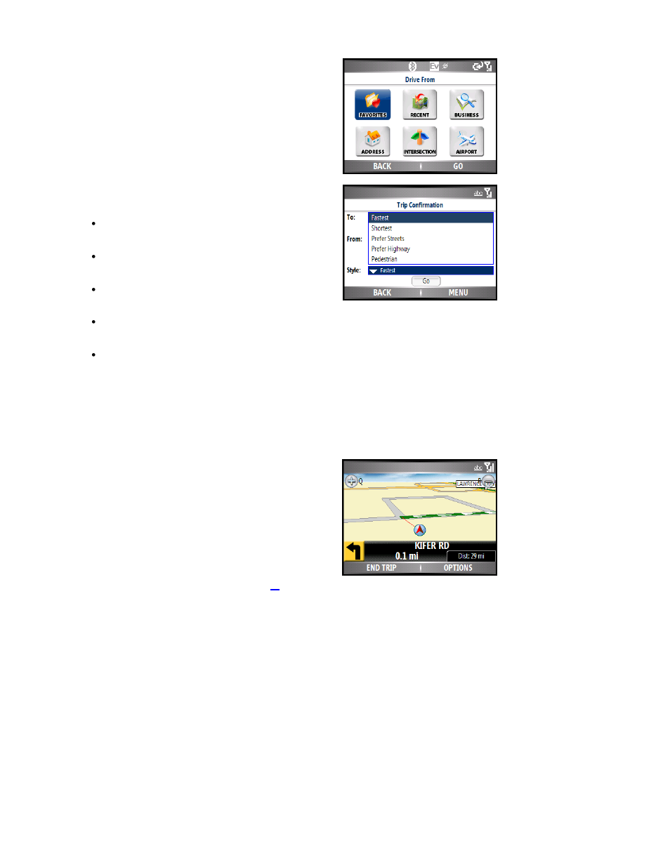 Telenav for Sprint Supported Devices: v5.0 for Motorola Q User Manual | Page 26 / 42
