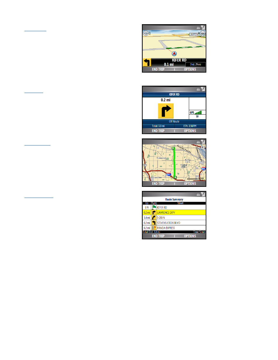 Telenav for Sprint Supported Devices: v5.0 for Motorola Q User Manual | Page 29 / 42