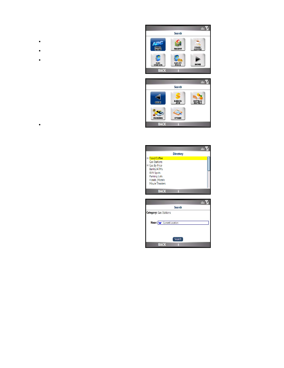 Telenav for Sprint Supported Devices: v5.0 for Motorola Q User Manual | Page 31 / 42