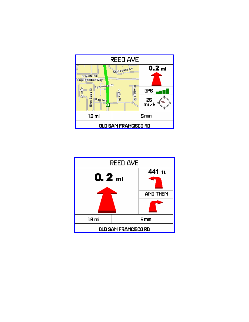 Audible messages | Telenav for Sprint Supported Devices: v4.7 for BlackBerry 7130e, 8730e User Manual | Page 22 / 38