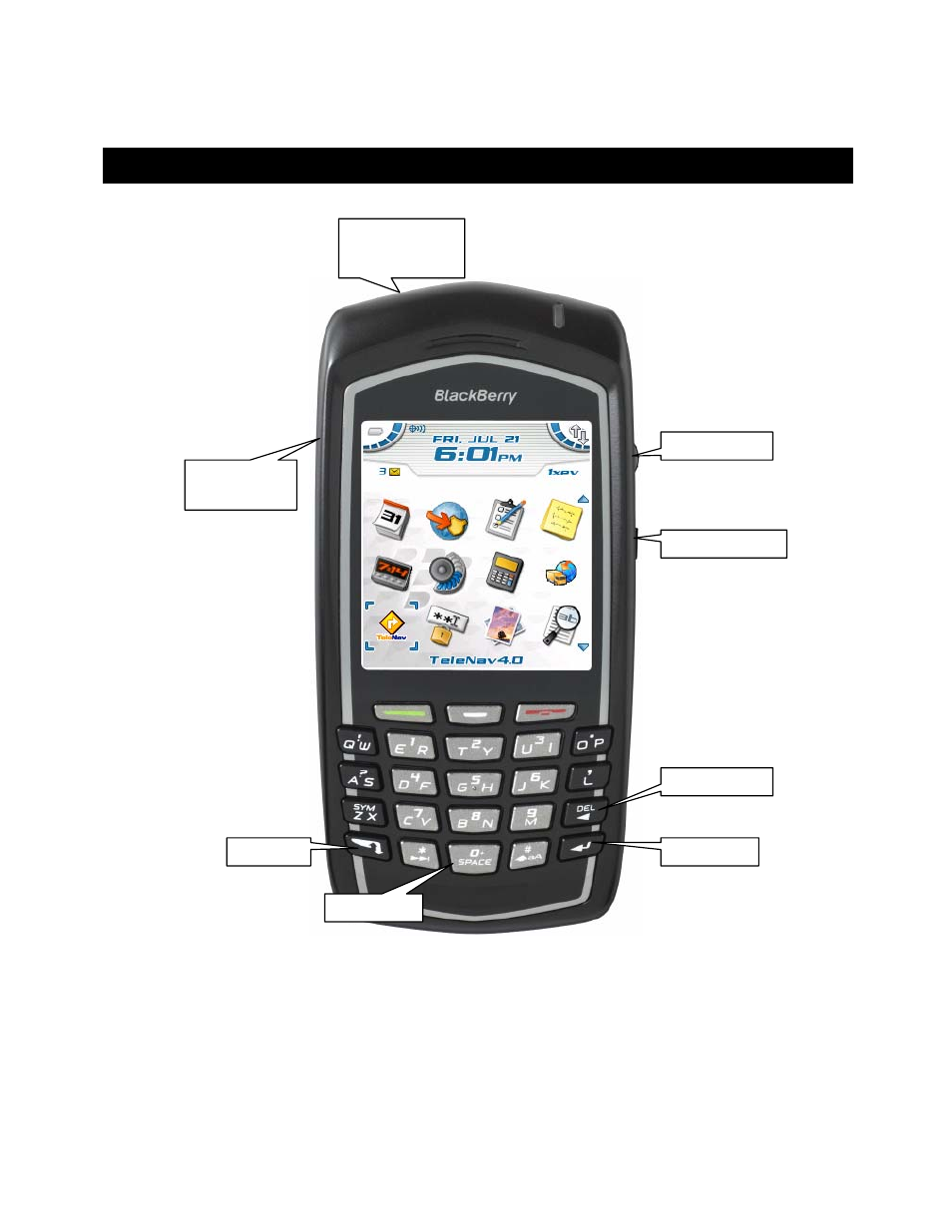 Telenav for Sprint Supported Devices: v4.4 for BlackBerry 7130e, 8703e Quick Start Guide User Manual | Page 5 / 10