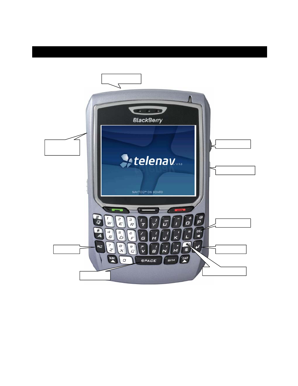 Telenav for Sprint Supported Devices: v4.4 for BlackBerry 7130e, 8703e Quick Start Guide User Manual | Page 6 / 10