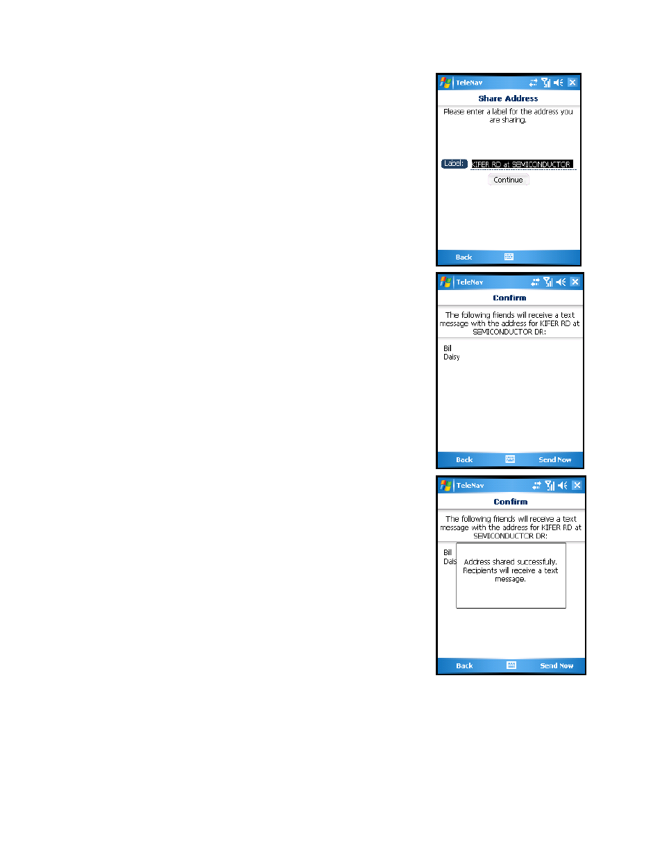 Telenav for AT&T Supported Devices: v2.0 for Windows Mobile; HTC 8525, 8925; Samsung BlackJack 2 Users Guide User Manual | Page 37 / 57