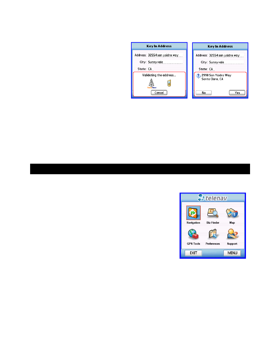 Telenav for AT&T Supported Devices: v4.1 for iPAQ 6920, 6925 User Manual | Page 13 / 27