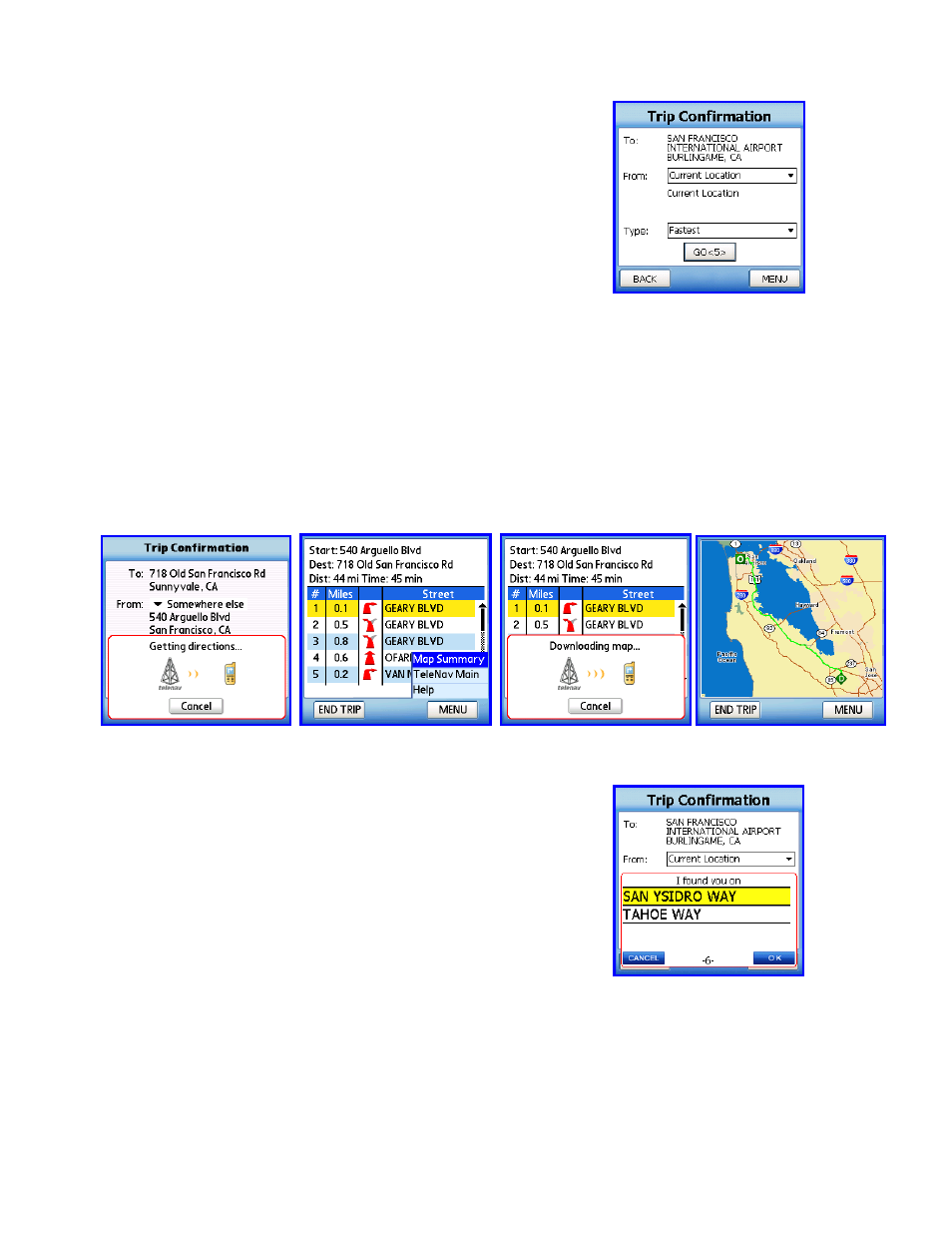 Telenav for AT&T Supported Devices: v4.1 for iPAQ 6920, 6925 User Manual | Page 14 / 27