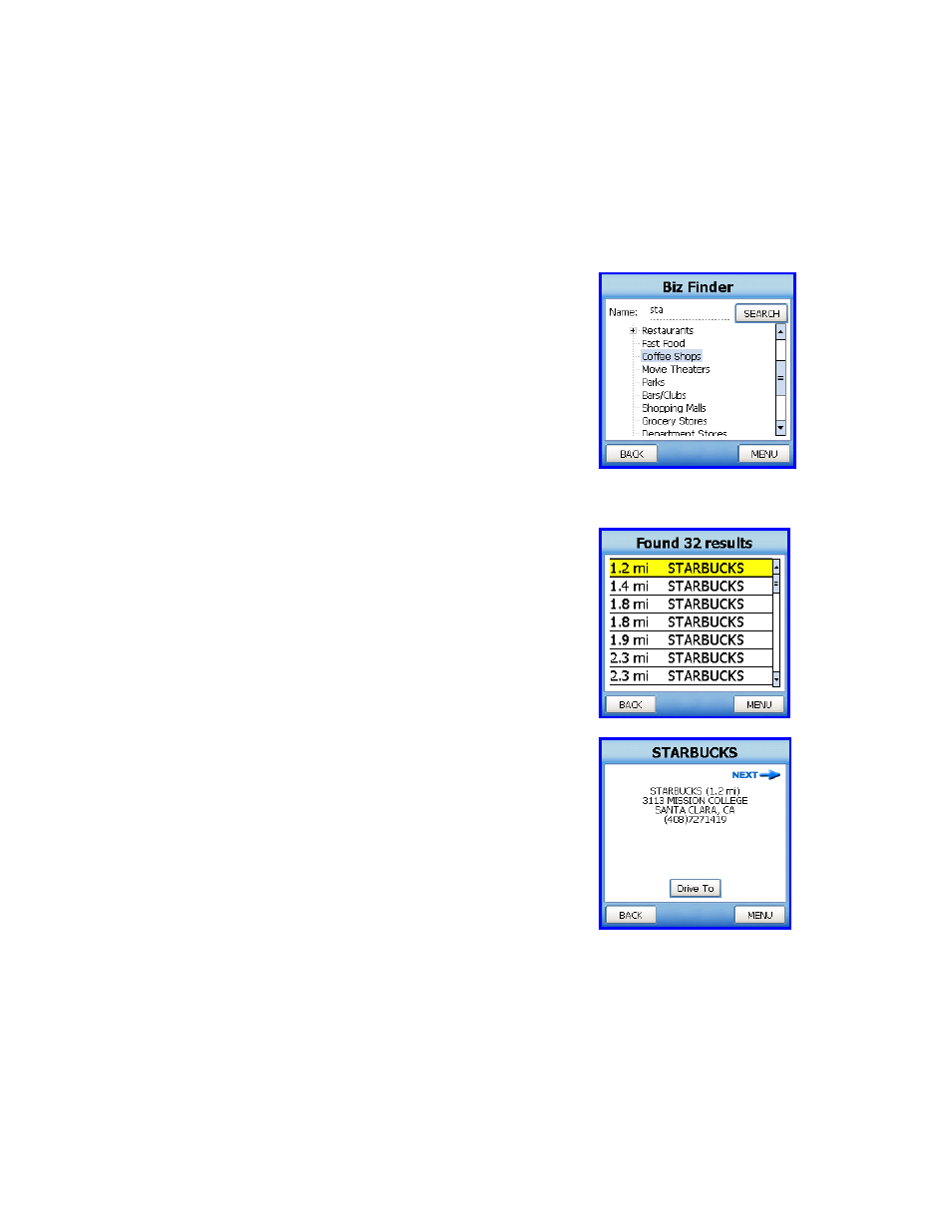 Telenav for AT&T Supported Devices: v4.1 for iPAQ 6920, 6925 User Manual | Page 19 / 27