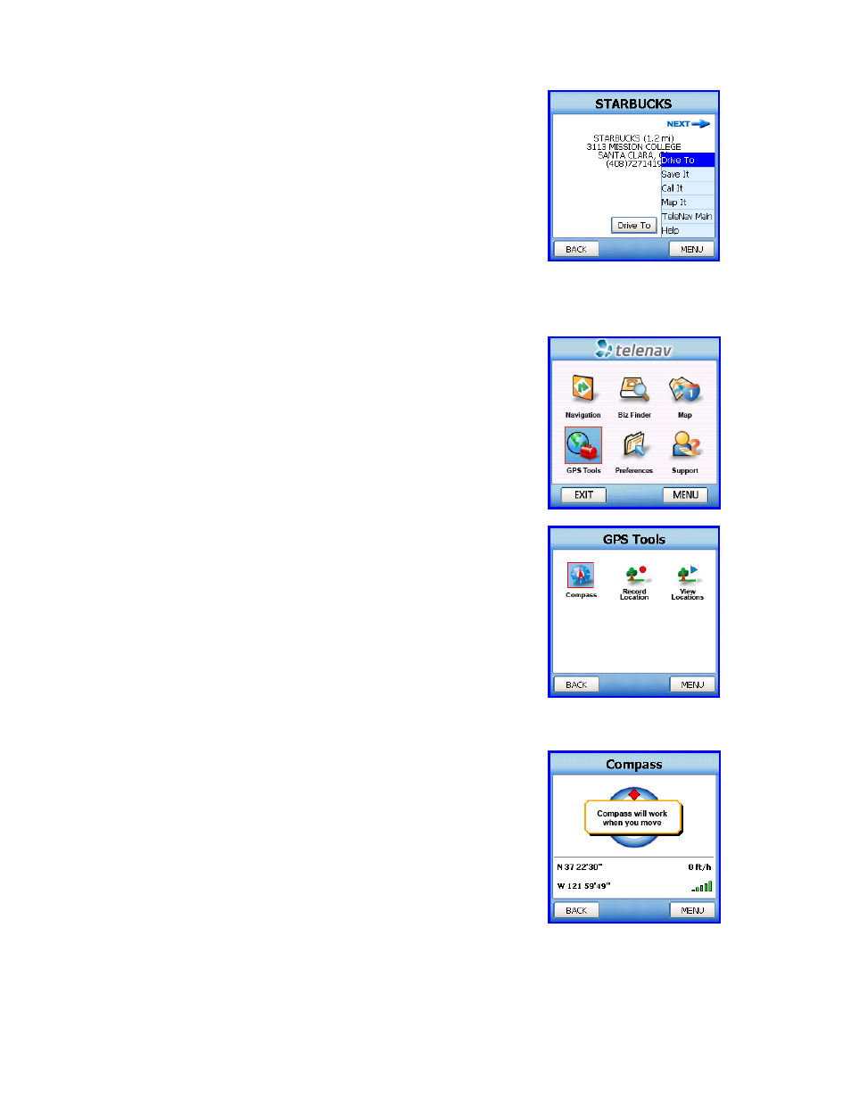 Telenav for AT&T Supported Devices: v4.1 for iPAQ 6920, 6925 User Manual | Page 20 / 27